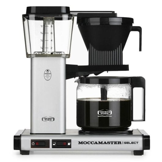 Máquina de café de filtro Moccamaster KBG 741 1,25 L 10 xícaras Preto Aço inoxidável