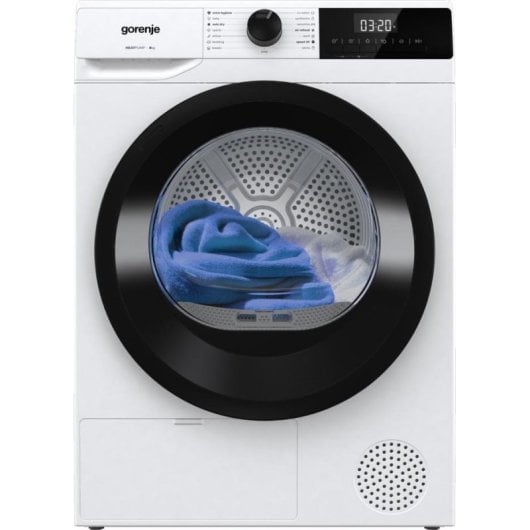 Secadora de condensação Gorenje DHNE82 8kg Classe energética D com bomba de calor