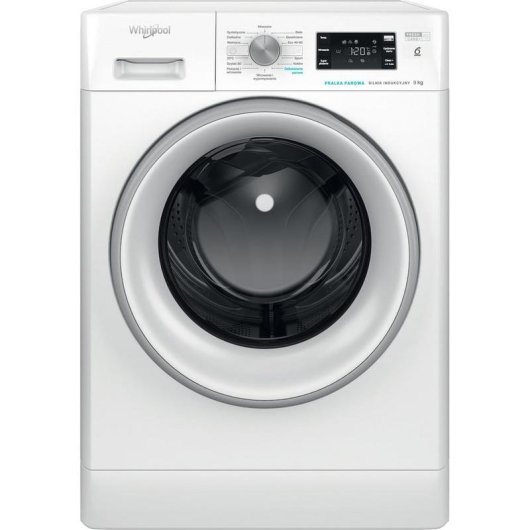 Lavadora Whirlpool FFB 9258 SV PL Carga Frontal 9 kg 1151 rpm B Blanca con Pantalla y Programación Diferida