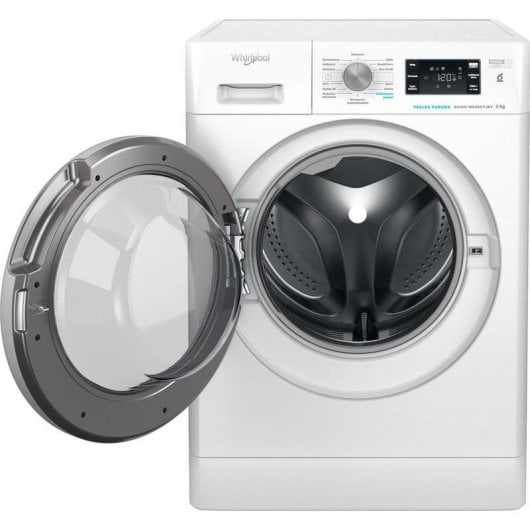 Lavadora Whirlpool FFB 9258 SV PL Carga Frontal 9 kg 1151 rpm B Blanca con Pantalla y Programación Diferida