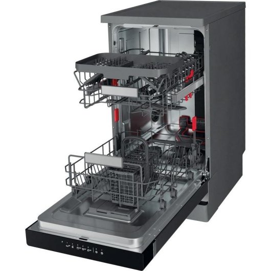 Lavavajillas Whirlpool WSFO 3T223 PC X 10 Services E Acier inoxydable noir