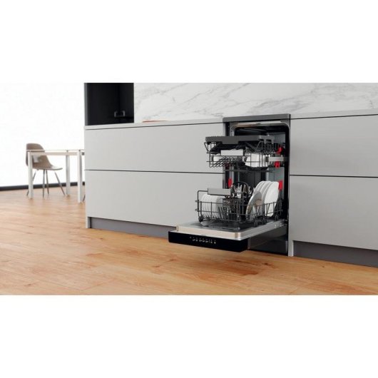Lavavajillas Whirlpool WSFO 3T223 PC X 10 Services E Acier inoxydable noir
