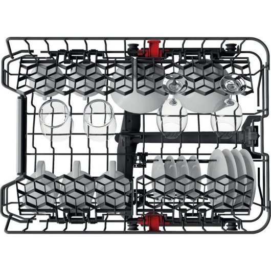 Lavavajillas Whirlpool WSFO 3T223 PC X 10 Services E Acier inoxydable noir