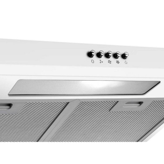 Campana extractora Concept OPP1260WH Canalisation/Recirculation 60cm blanche avec filtre métallique