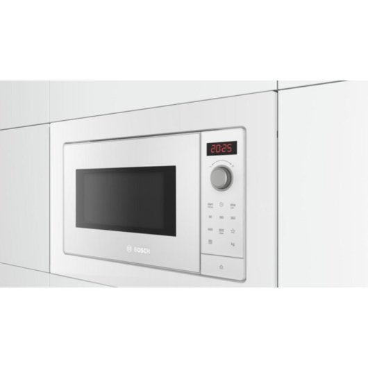 Microonde Bosch Serie 2 BFL623MW3 20 Litri 800W Funzione Scongelamento Rapido