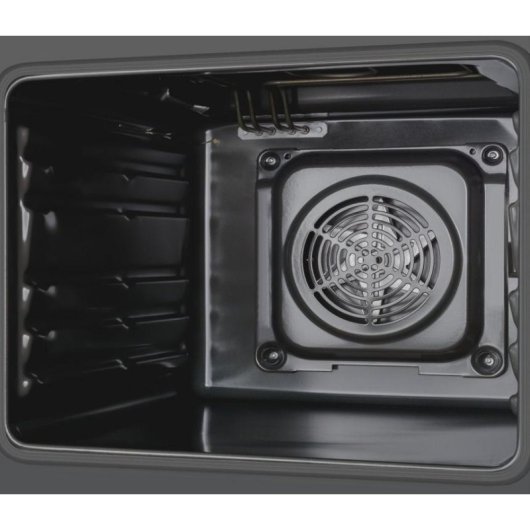 Horno Multifunción Amica ES06117B 62L 60cm Hidrolítico A con Grill Negro
