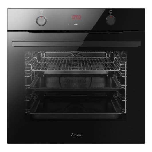 Forno Multifunções Amica ED37210B X-TYPE Hidrolítico 77L 60cm A Ventilado Preto