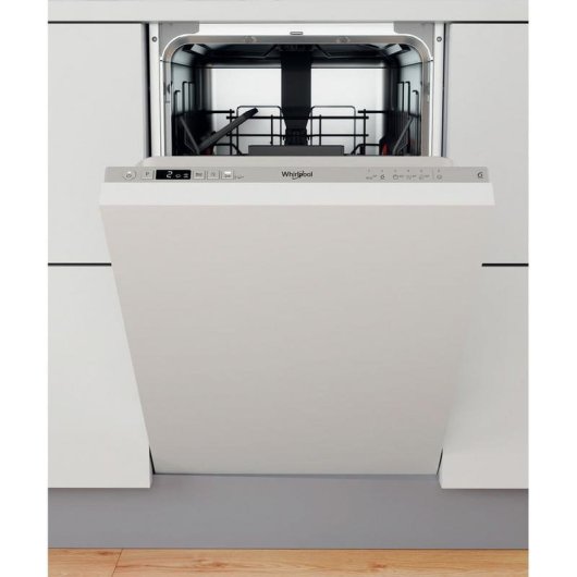 Lavastoviglie Whirlpool WSIC 3M27 10 Coperti E con AquaStop e pannello argento