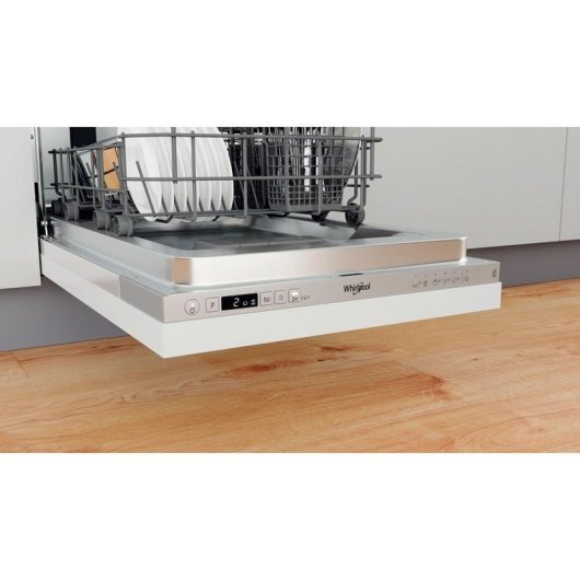 Lavastoviglie Whirlpool WSIC 3M27 10 Coperti E con AquaStop e pannello argento
