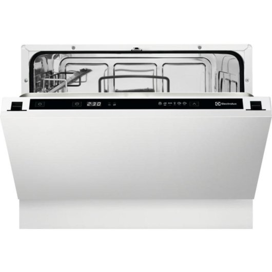 Lavavajillas Electrolux ESL2500RO 6 cubiertos F semi integrado blanco con pantalla