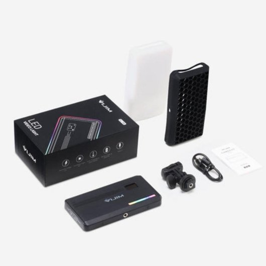Lampe LED Ulanzi Rayden Rectangulaire Noir 9,5 W 2500K-9000K