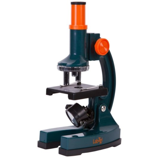 Microscope Levenhuk LabZZ M2 Orange Pétrole 900x