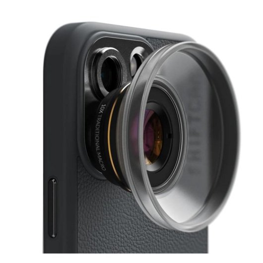 Objetivo ShiftCam LU-MC-025-23-EF 34,8 mm Macro M12 Negro Oro