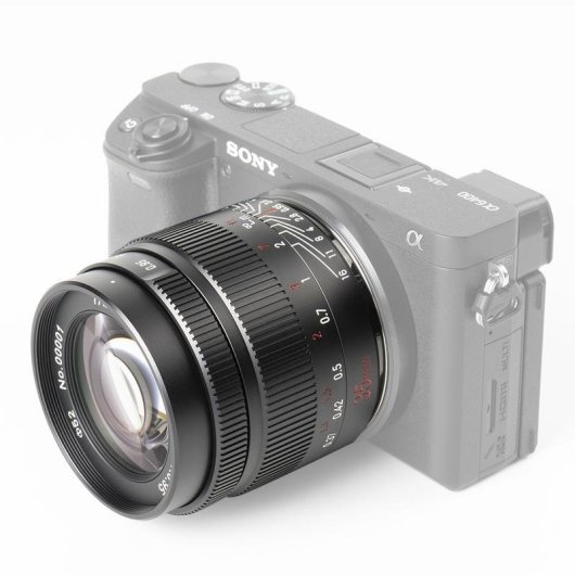 Obiettivo 7Artisans 35mm F0.95 Montatura Fujifilm FX Manuale Metallo Nero