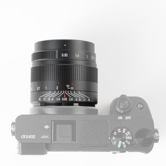 Obiettivo 7Artisans 35mm F0.95 Montatura Fujifilm FX Manuale Metallo Nero