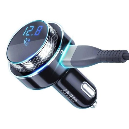 Transmisor FM 3MK Hyper Car Digital USB Tipo A