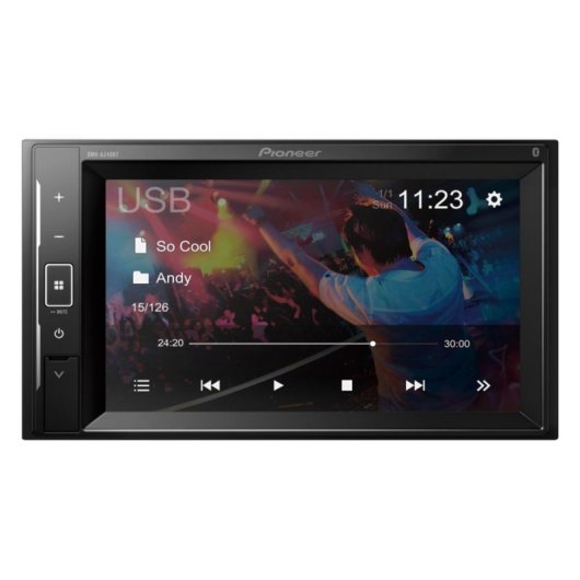 Receptor multimedia Pioneer DMH-A240BT 2 DIN 6.2" Bluetooth Android iOS