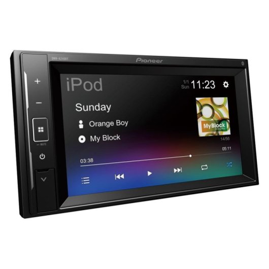 Receptor multimedia Pioneer DMH-A240BT 2 DIN 6.2" Bluetooth Android iOS