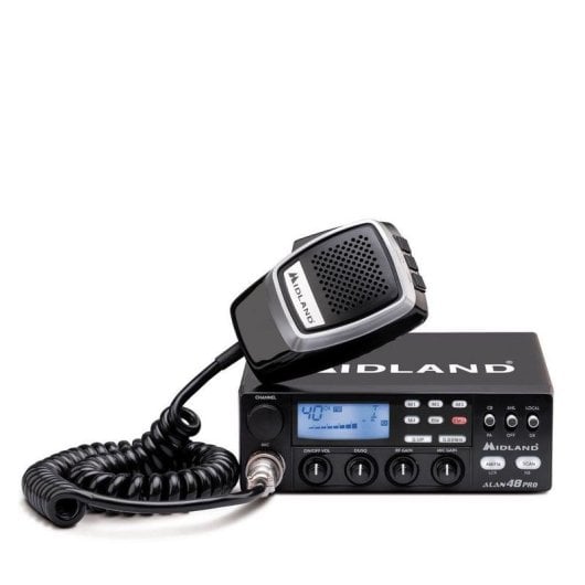 Radio deux voies Midland Alan 48 Pro Banda MURS 400 canaux LCD