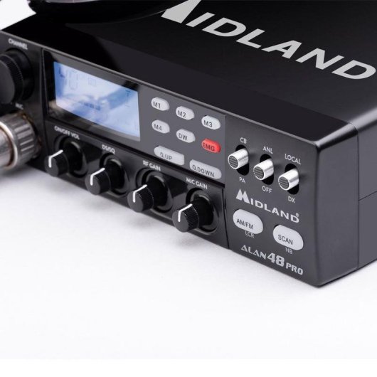 Radio deux voies Midland Alan 48 Pro Banda MURS 400 canaux LCD