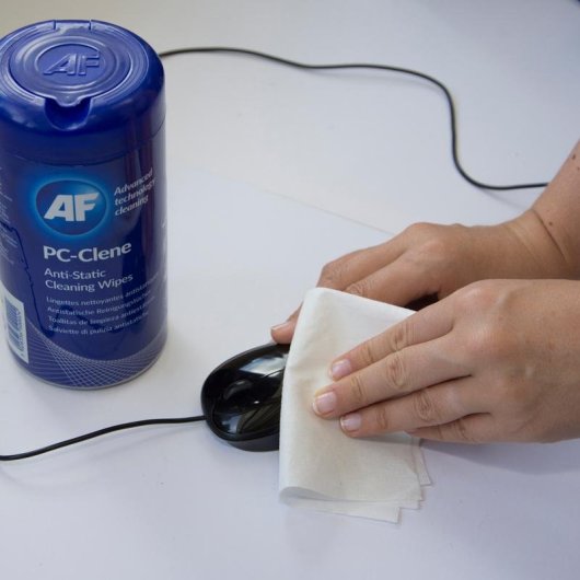 Toalhas de limpeza de equipamento AF PCC100R 100 unidades tubo azul branco universal