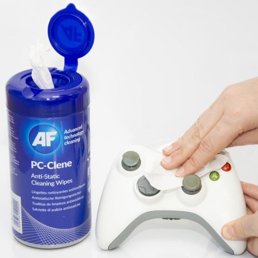 Toalhas de limpeza de equipamento AF PCC100R 100 unidades tubo azul branco universal