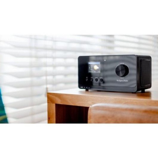 Rádio Pessoal Krüger&Matz KM0816 Bluetooth DAB+ FM 5W Preto