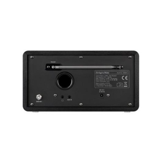 Rádio Pessoal Krüger&Matz KM0816 Bluetooth DAB+ FM 5W Preto
