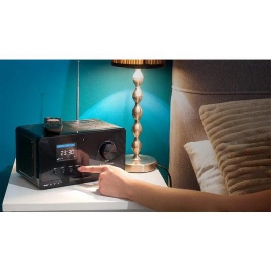 Rádio Pessoal Krüger&Matz KM0816 Bluetooth DAB+ FM 5W Preto