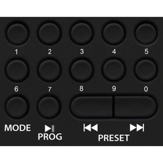 Radio Blaupunkt PR5BL Analógica FM 1 W Negro Azul 123 mm