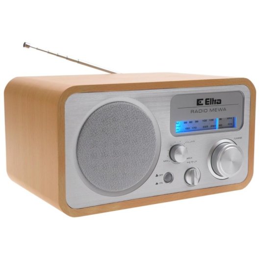 Radio Personal ELTRA MEWA Analógica FM/LW 2,5 W Plata