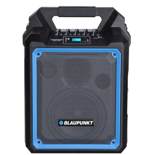 Colunas Blaupunkt Portáteis Estéreo Bluetooth 500W com Rádio FM