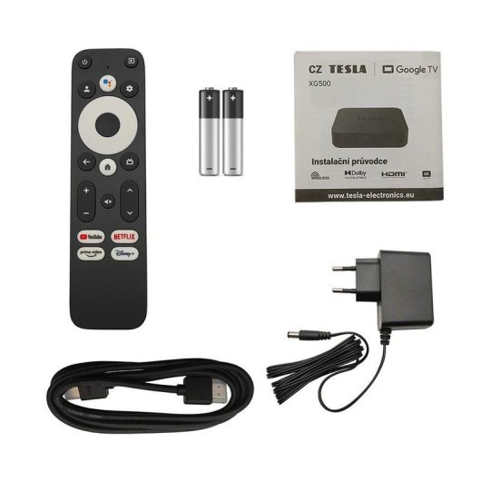 Descodificador Tesla XG500 4K Ultra HD WiFi Ethernet Bluetooth 5.0