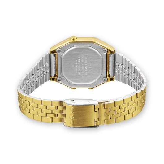 Casio LA680WEGA-1ER Resina Cronómetro Alarma Retroiluminación LED Oro 28,6mm