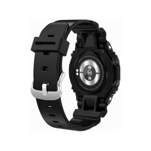 Maxcom FW22 Classic Bluetooth 0,96" LCD Preto Policarbonato Resistente Água Pulsómetro