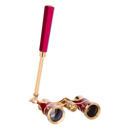 Gemelos De Opera Con Mango Levenhuk Broadway 325e  Rojo