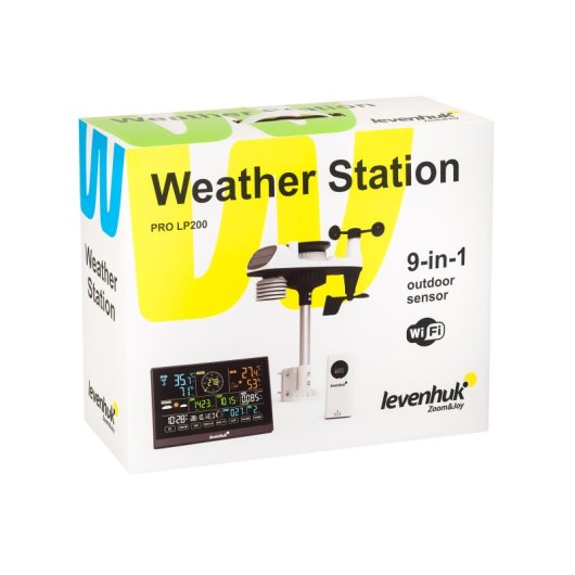 Estacao Meteorologica Levenhuk Wezzer Pro Lp200 Monitorizacao Interior Exterior