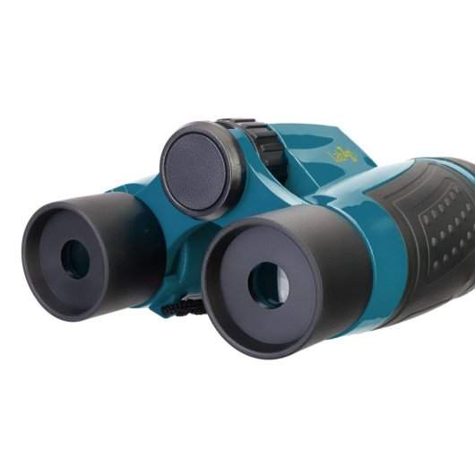 Kit Walkie-talkie Levenhuk LabZZ WTT10 Azul com Binóculos