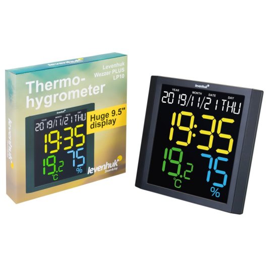 Termohigrómetro Levenhuk Wezzer Plus Lp10