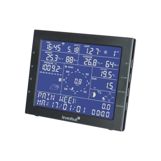 Estação Meteorológica Levenhuk Wezzer Pro LP330 WiFi Ecrã LCD Grande