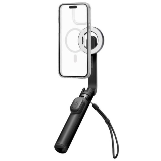 Palanca para autofotos Spigen MagSafe Tripod Selfie Stick Noir