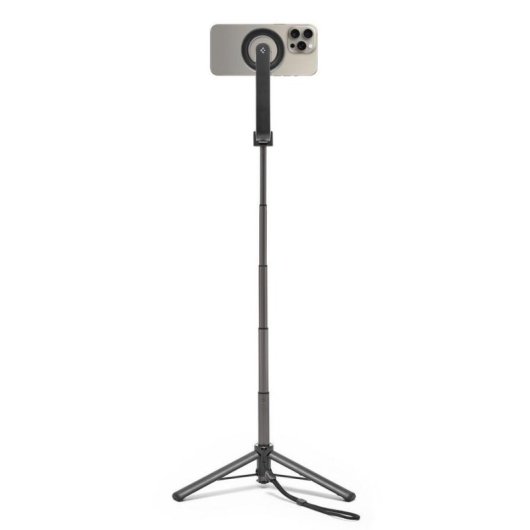 Palanca para autofotos Spigen MagSafe Tripod Selfie Stick Noir