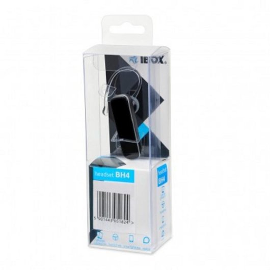 Auriculares iBOX BH4 sans fil Bluetooth pour appels et musique, noir