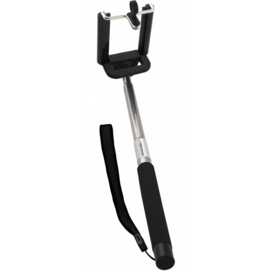 Palanca para autofotos Esperanza EMM107 Aluminio Negro 100 cm