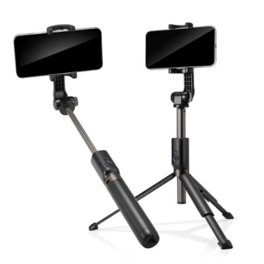 Palanca para autofotos Spigen S540w Bluetooth Negro 77 cm
