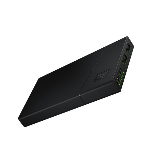 Batteria esterna Green Cell PBGC02S 10000 mAh Quick Charge 3.0 18W Nero