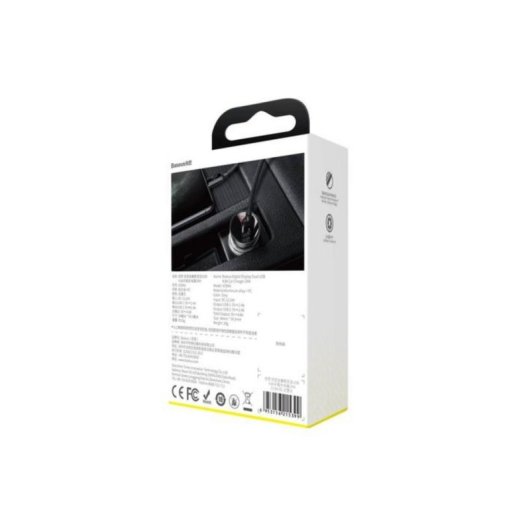 Cargador de Coche Baseus CCBX-0S 4,8 A Plata 2 Puertos USB