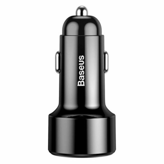 Cargador de Coche Baseus CCMLC20A-01 USB 45W Carga Rápida Negro