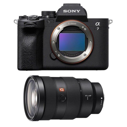 Appareil photo Mirrorless Sony Alpha 7 IV 33MP 4K 24-70mm Sensor Full-Frame WiFi Bluetooth
