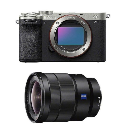 Câmara Mirrorless Sony Alpha 7C II 33MP 16-35mm F4 Sensor Full-Frame WiFi